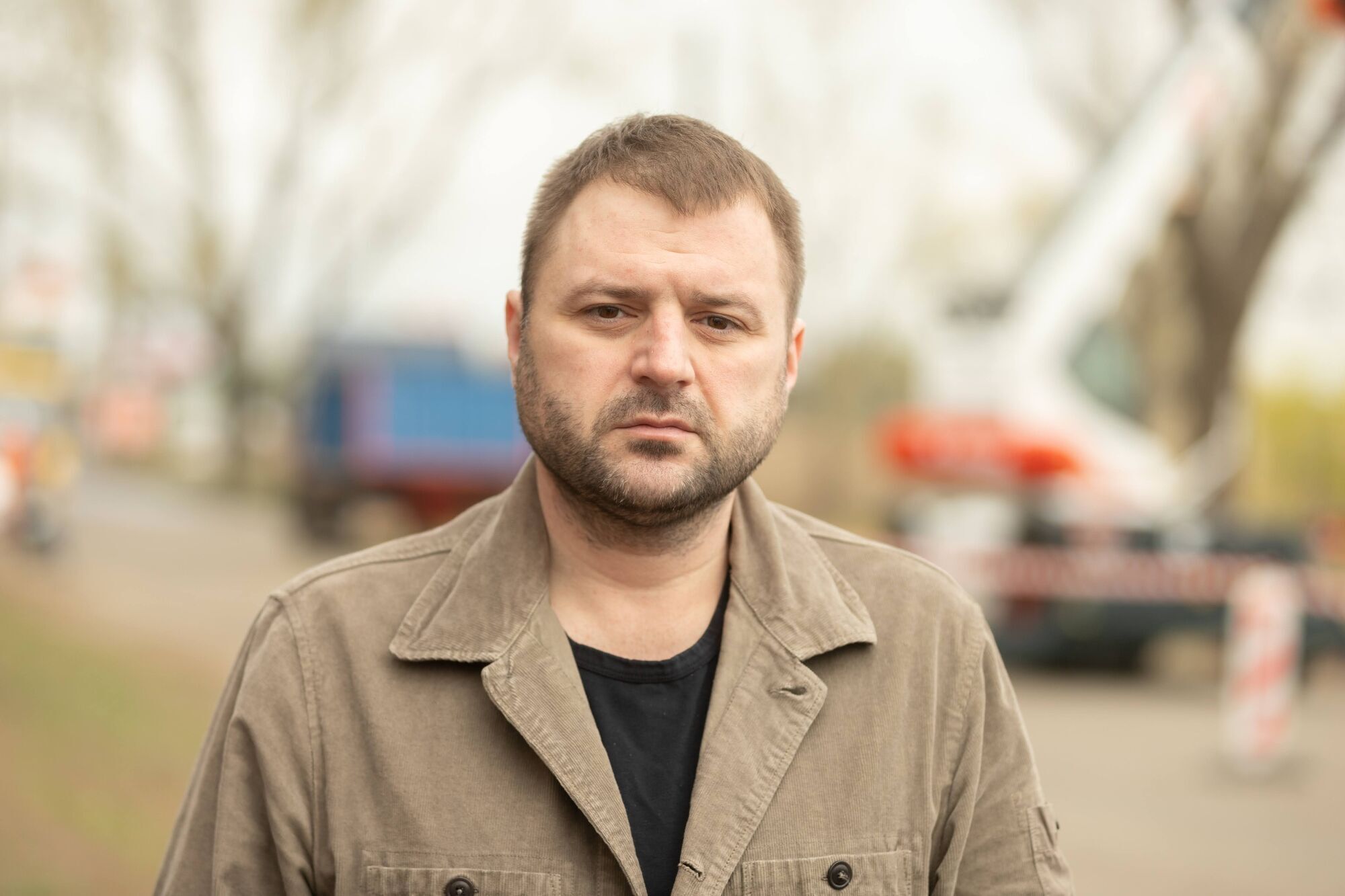 Заместитель городского головы Михаил Лысенко рассказал о преимуществах новой машины