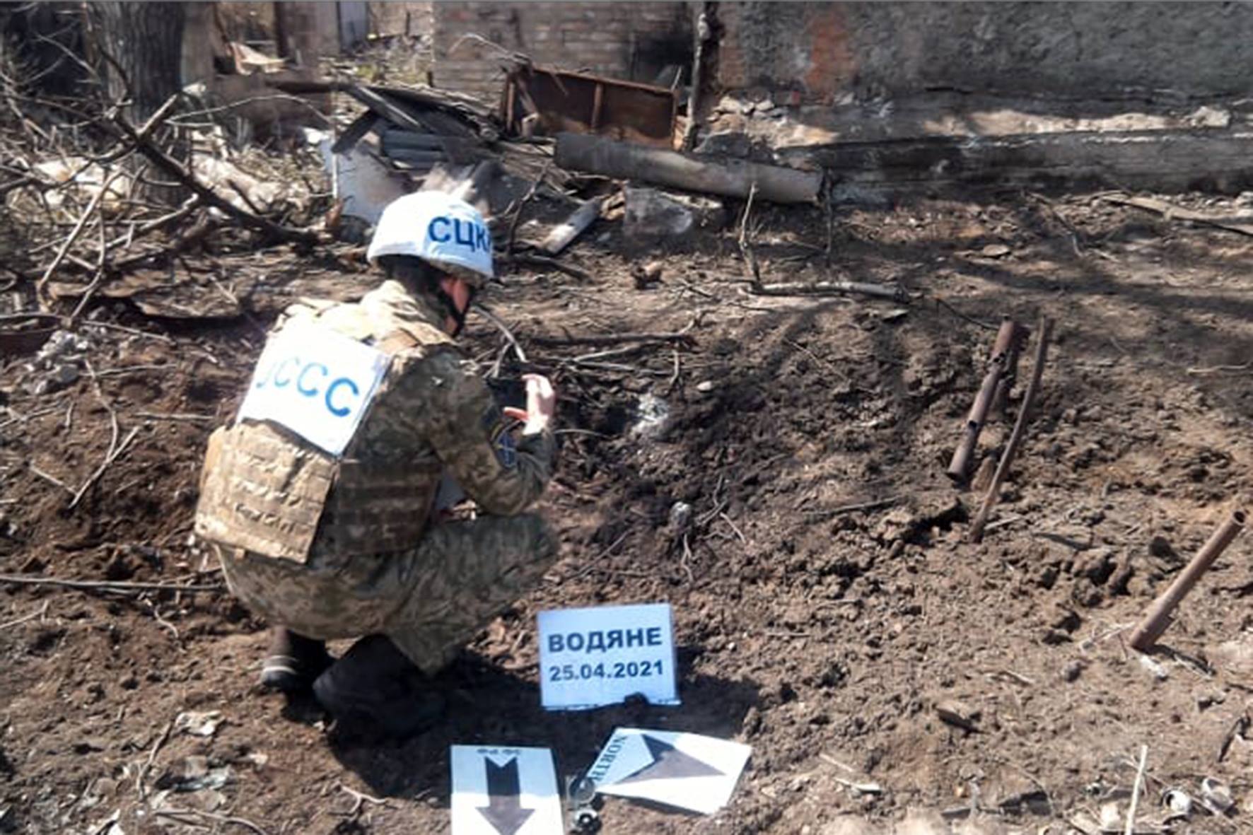 Українська сторона СЦКК верифікувала обстріл окупантів з боку Пікузів