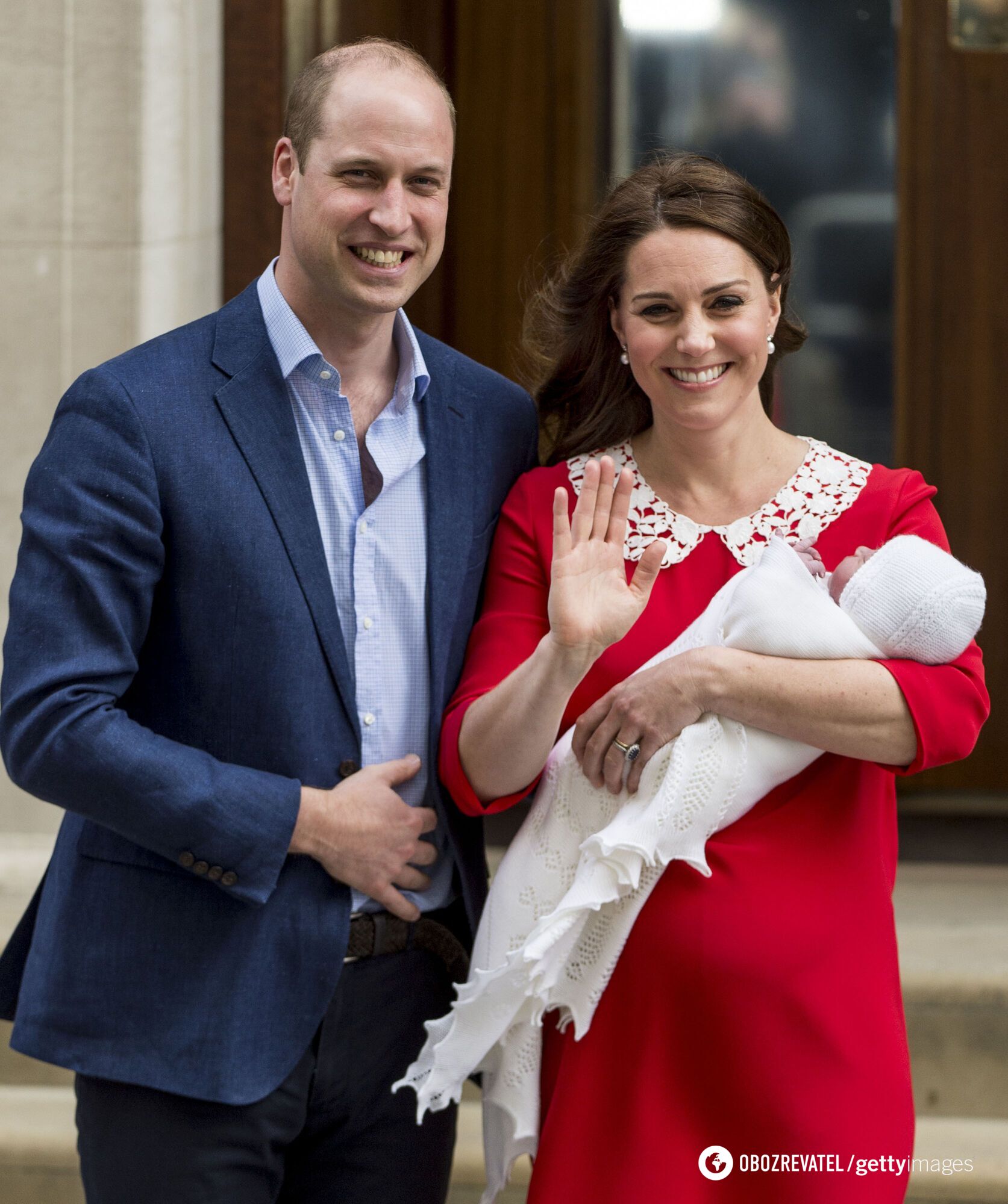 Кейт и Уильям воспитывают троих детей.