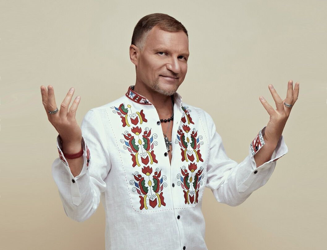 Украинский музыкант Олег Скрипка
