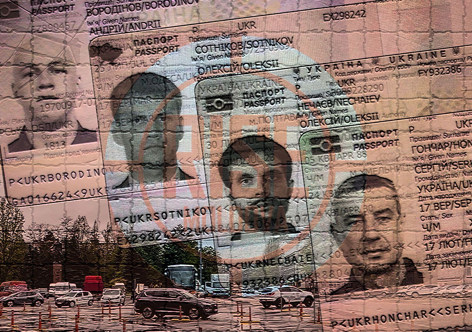 Четверо українців, які можуть бути причетні до викрадення Чауса.