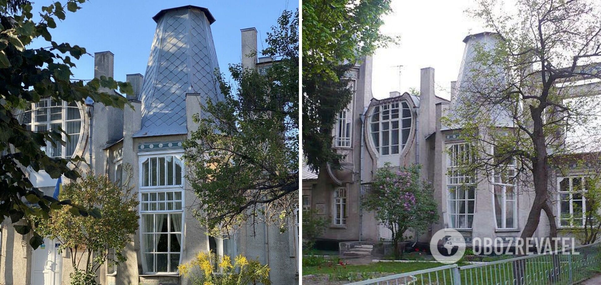 Художественная школа в Виннице похожа на замок.