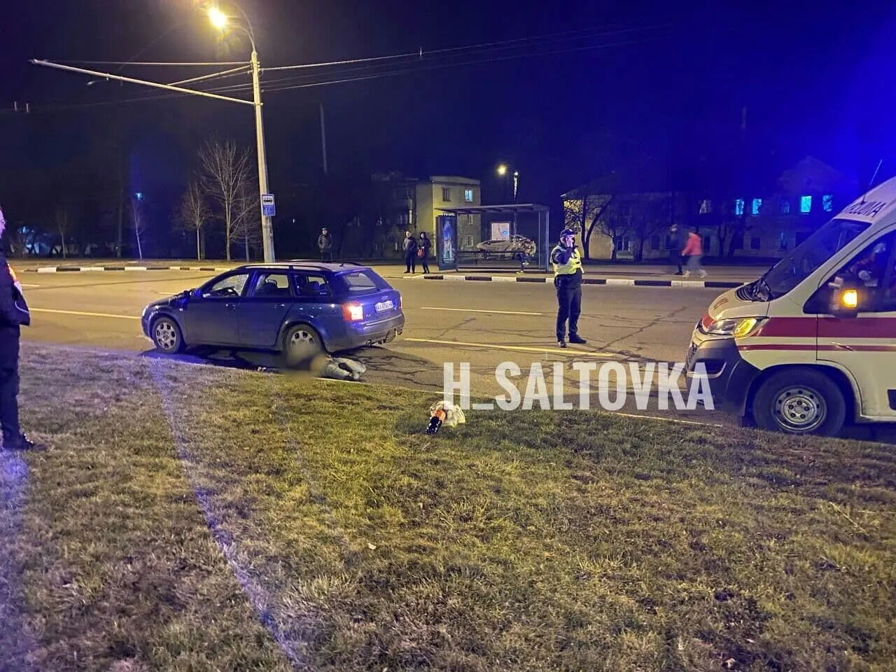 Правоохоронець помер на місці ДТП.