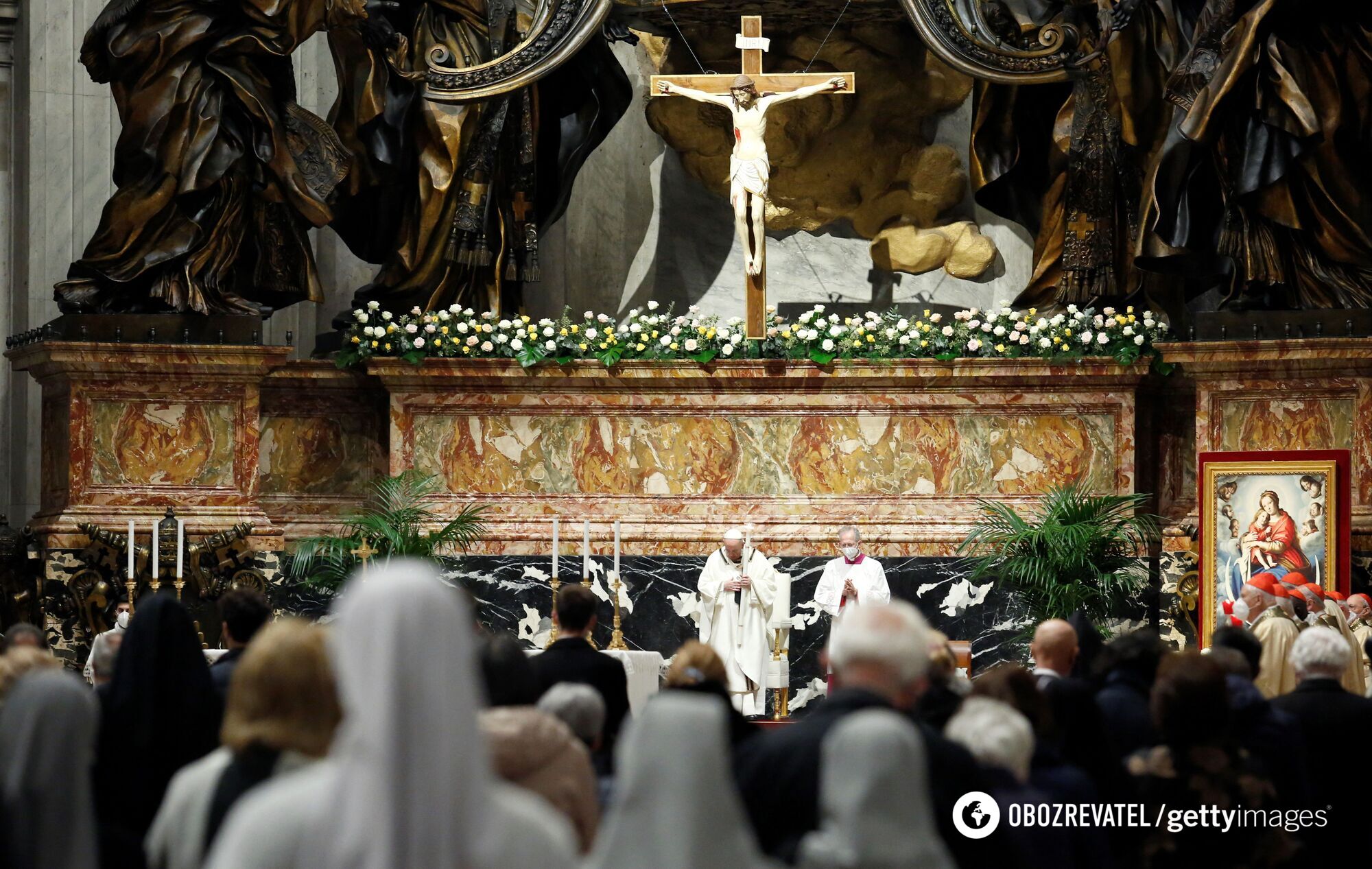 Пасхальное богослужение в Ватикане