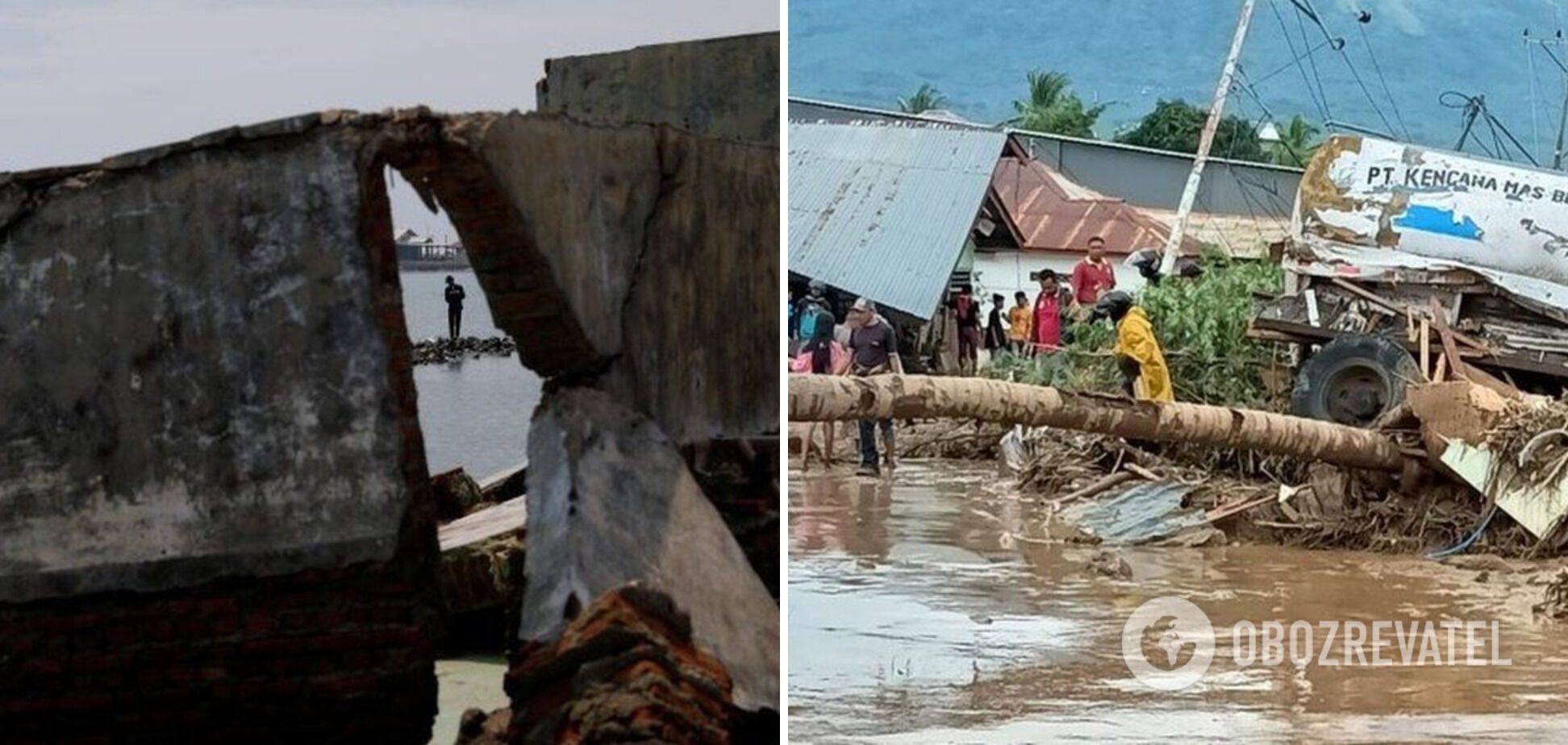 Ливни в Индонезии спровоцировали масштабные наводнения и оползни