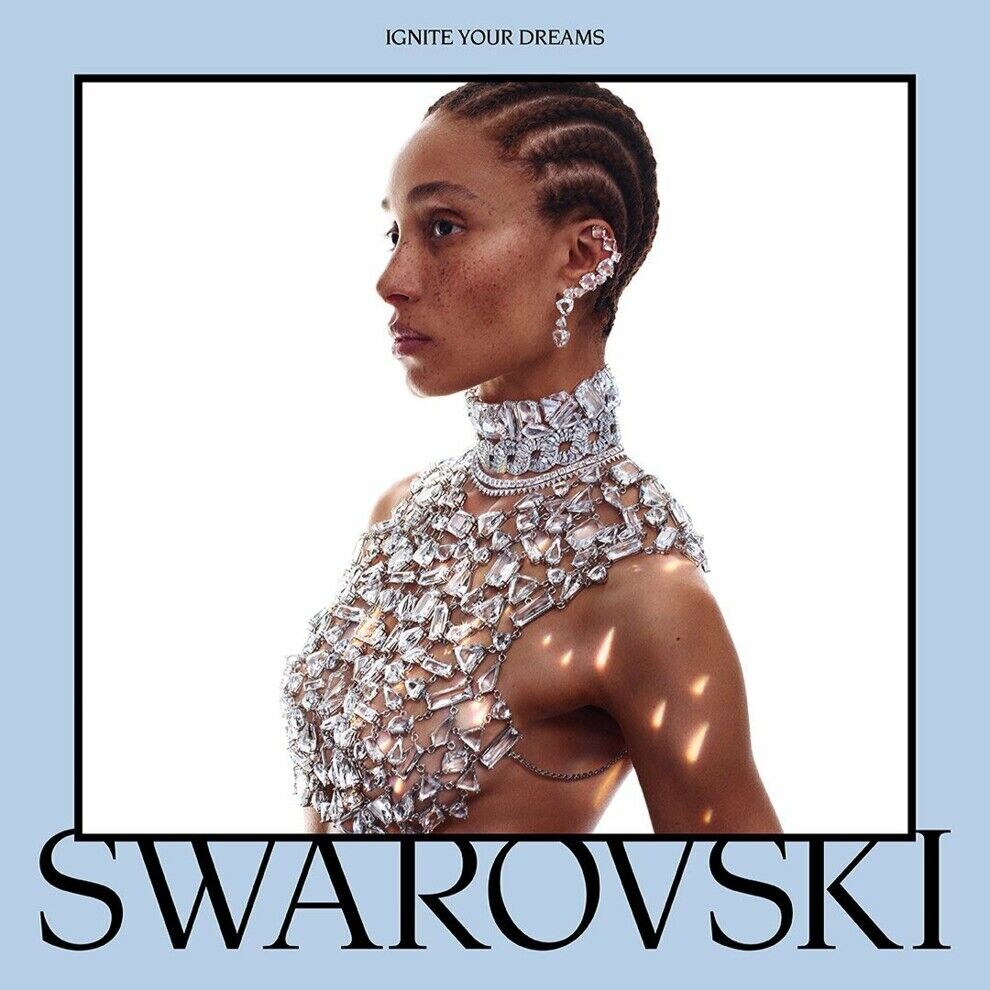 Адвоа Абоа снялась в рекламной кампании Swarovski.