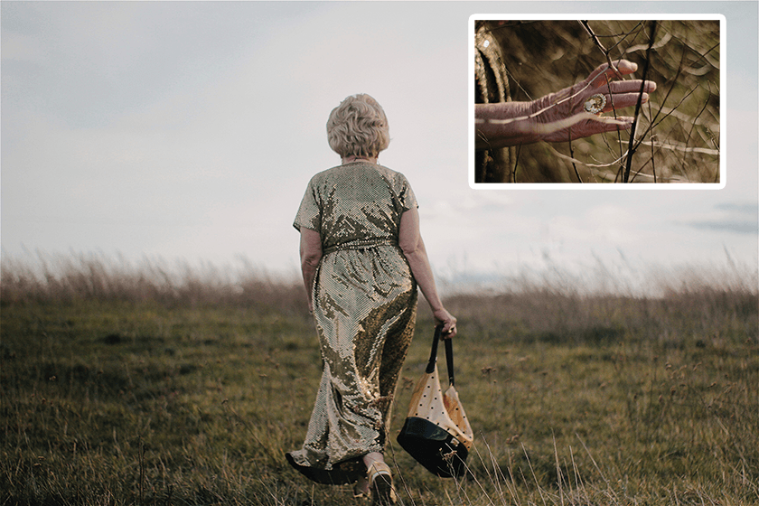 Українська фотографиня створила проєкт про екстравагантну жінку Віру