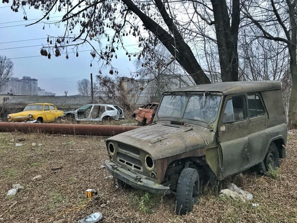 Состояние автомобилей ужасное