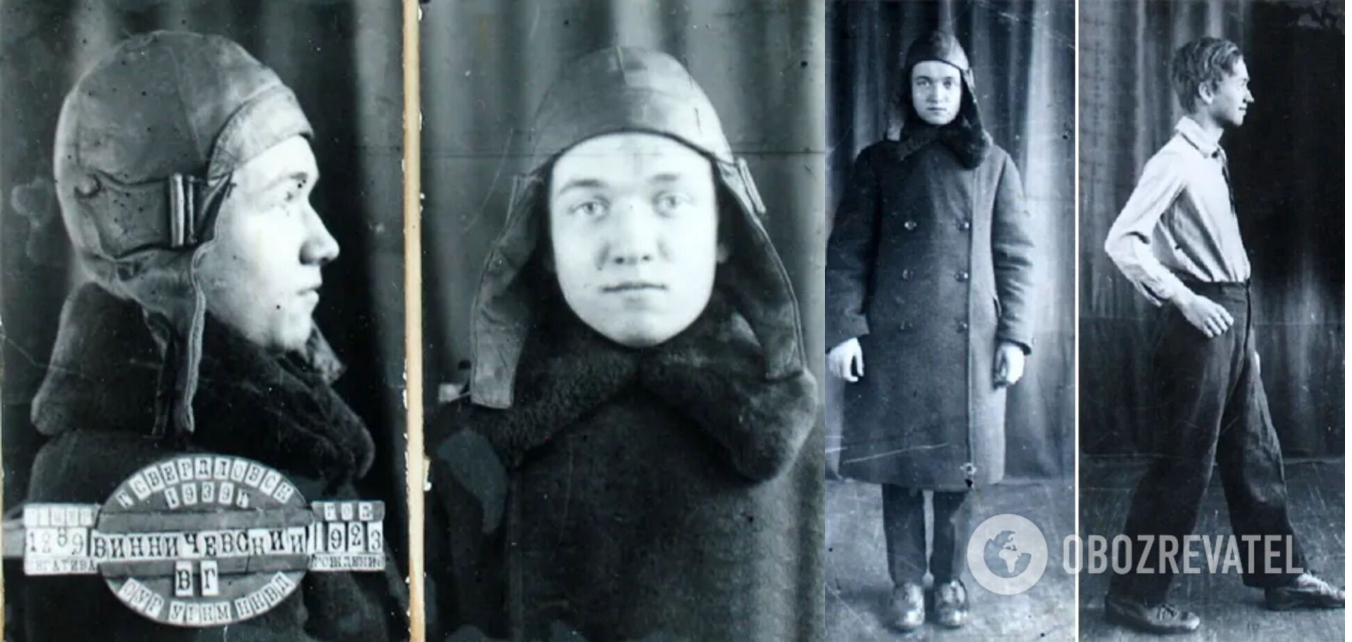 Володимир Винничевський, на другій частині фото – в день затримання