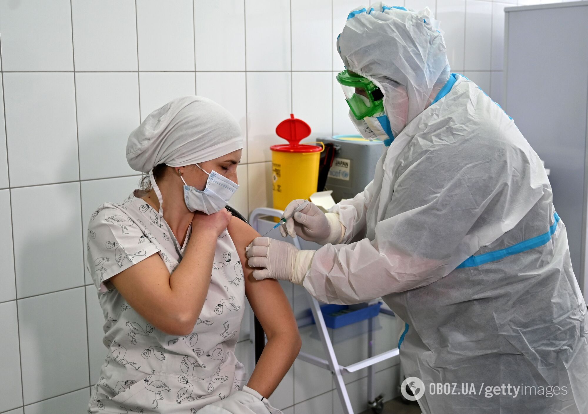 Вакцинация против коронавируса стартовала в Украине 24 февраля 2021 года