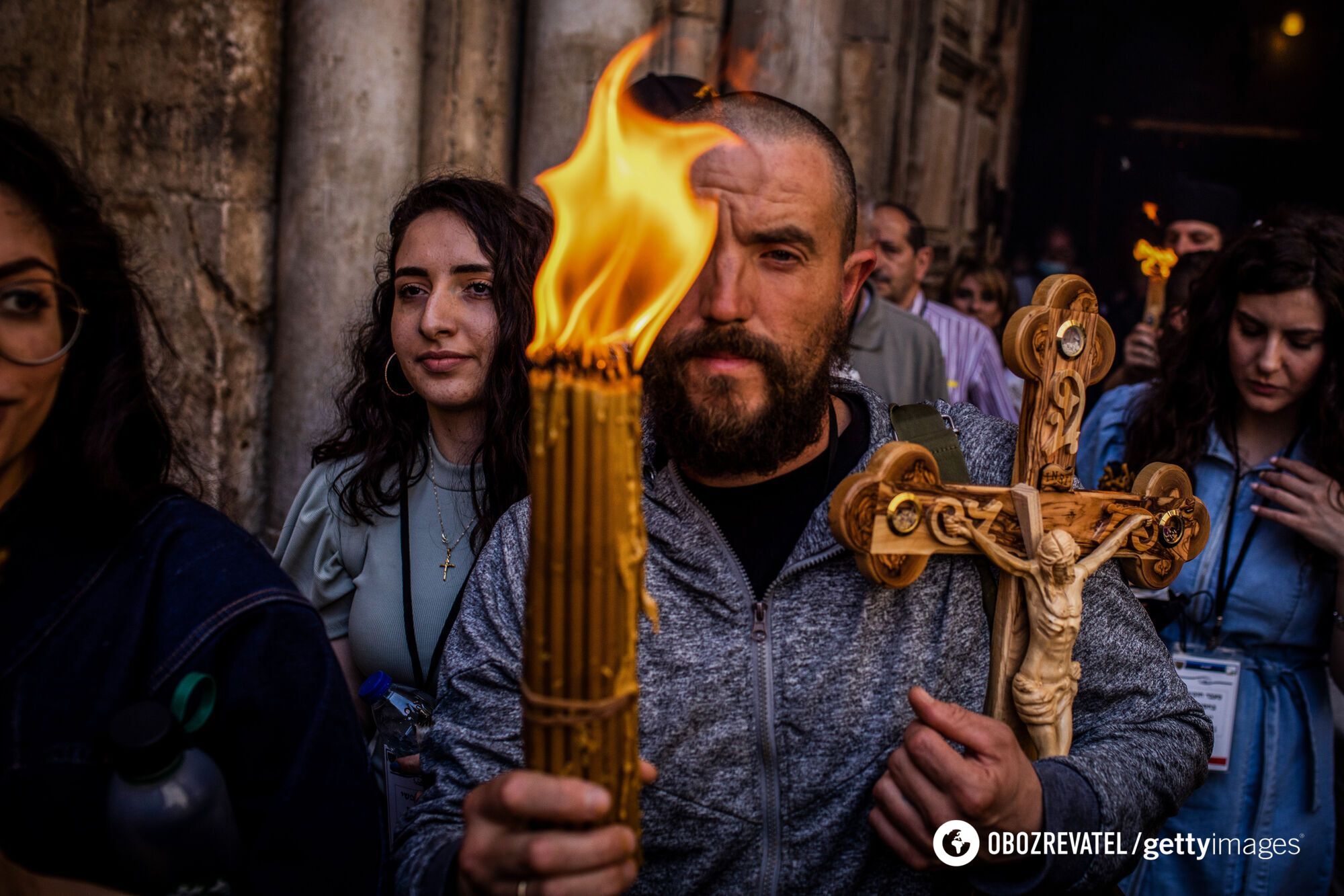 В Иерусалиме сошел Благодатный огонь