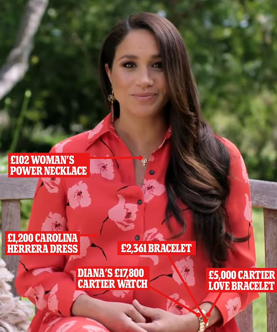 Супруга принца Гарри Меган Маркл появилась на публике в красном платье-рубашке