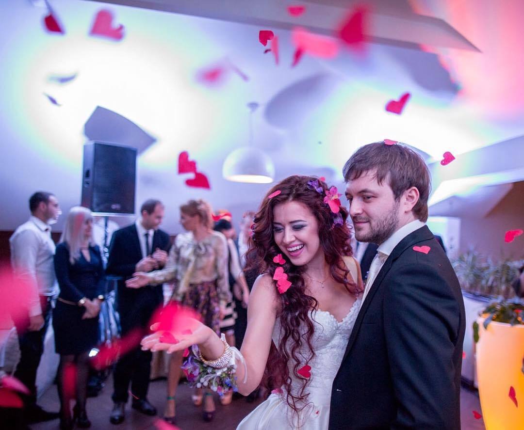 DZIDZIO и его супруга Ярослава на свадьбе