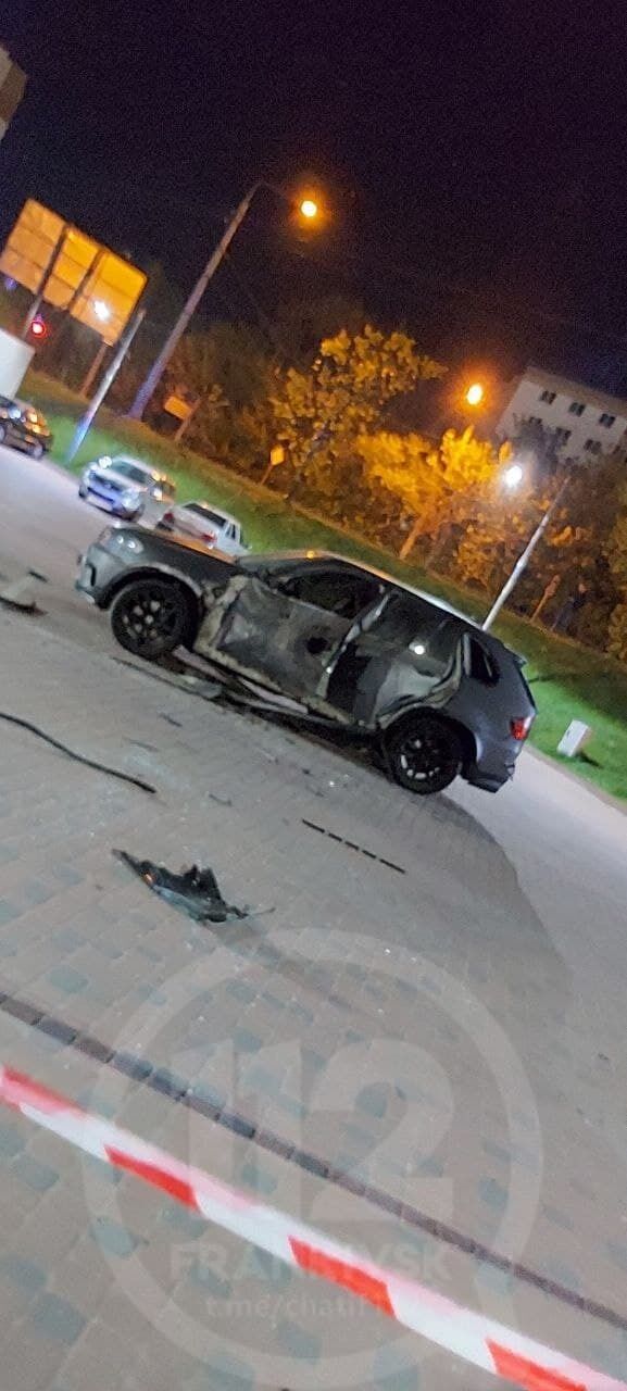 В Ивано-Франковске обстреляли автомобиль.