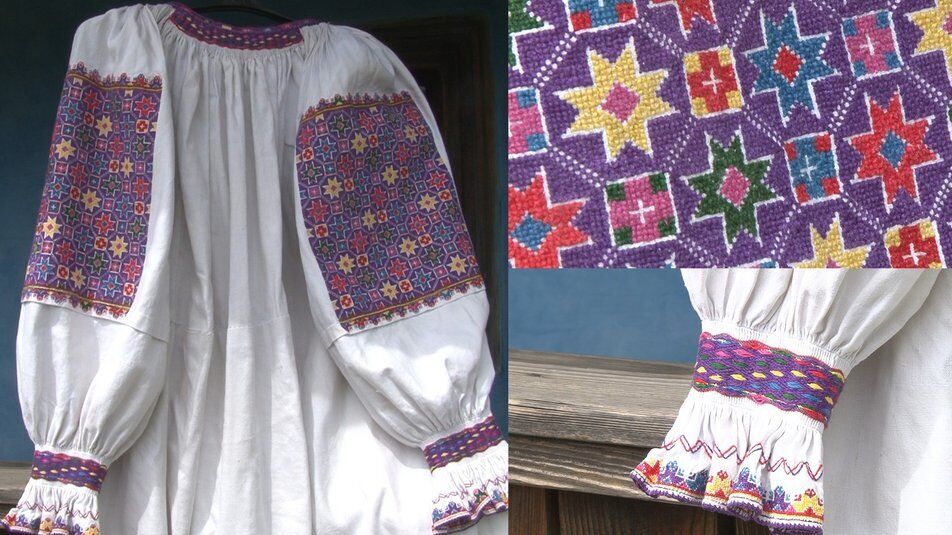 Заспульница – традиционная вышивка Хустского района.