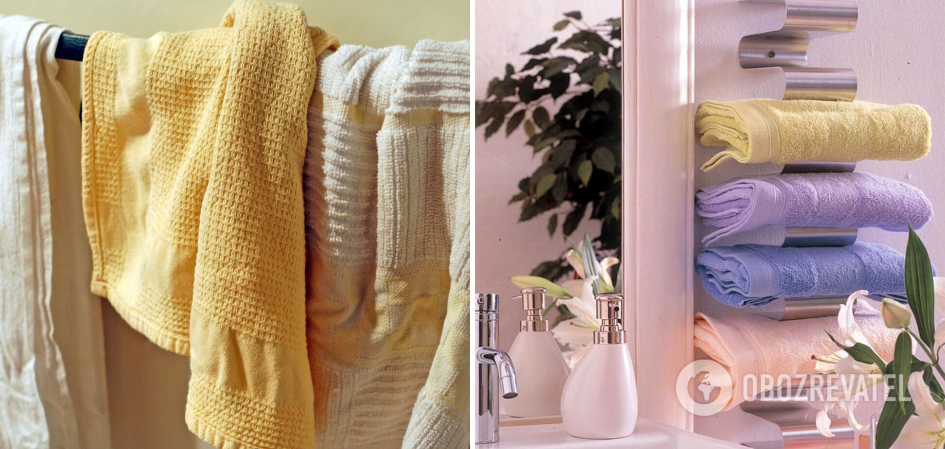 Не забувайте про чисті рушники у ванній кімнаті