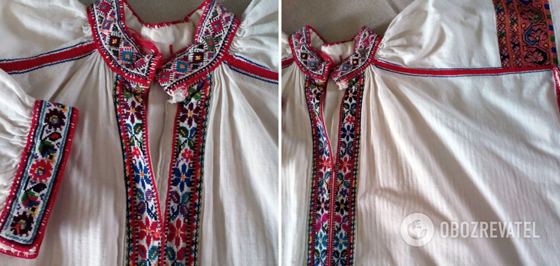 В каждом уголке Украины были разные орнаменты вышивки