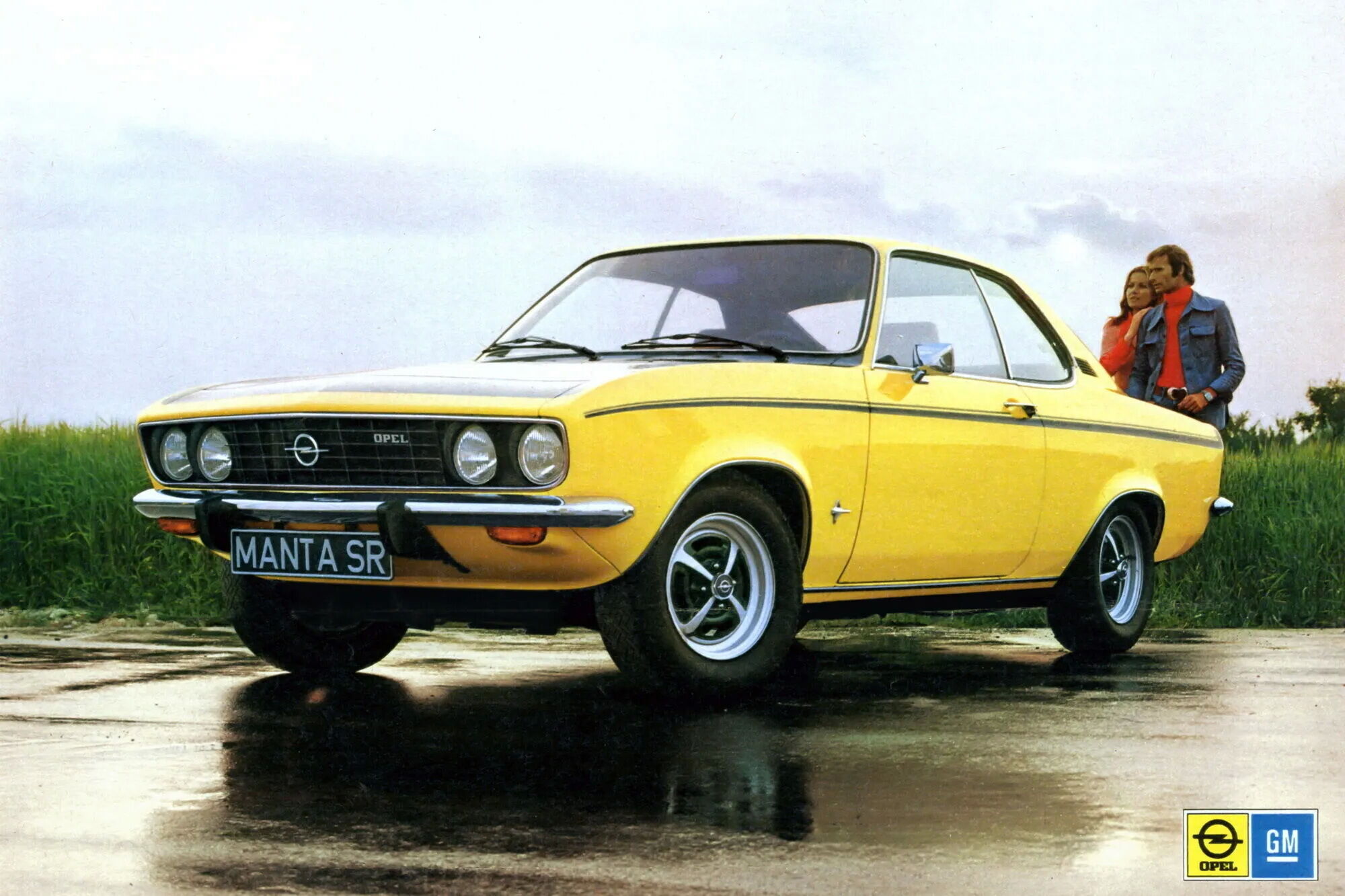 Opel Manta из 70-х