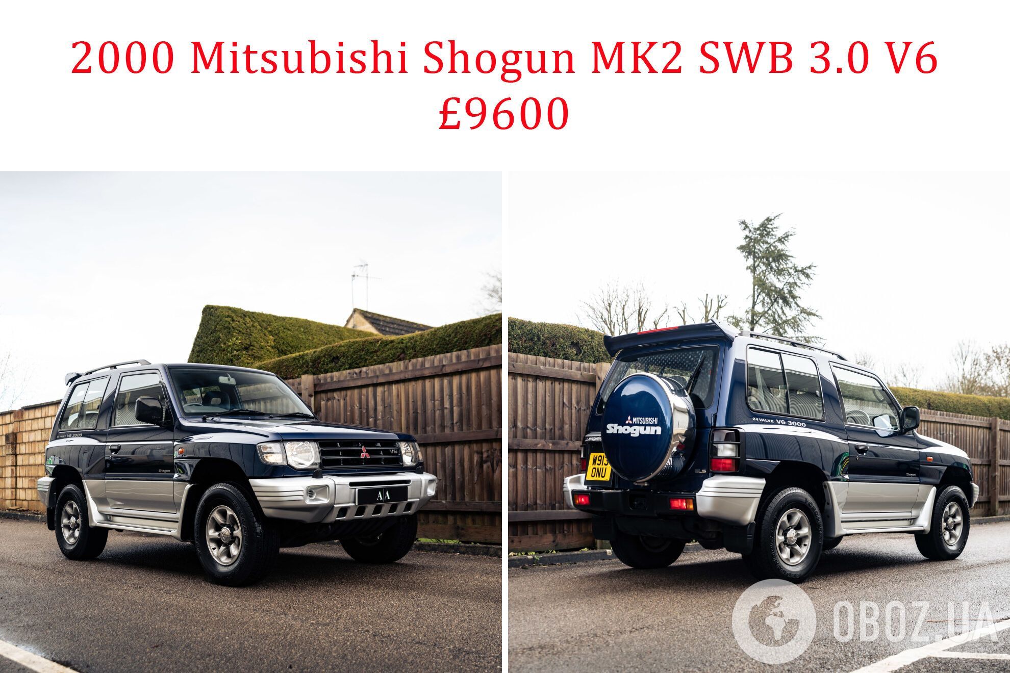 2000 Mitsubishi Shogun MK2 SWB 3.0 V6