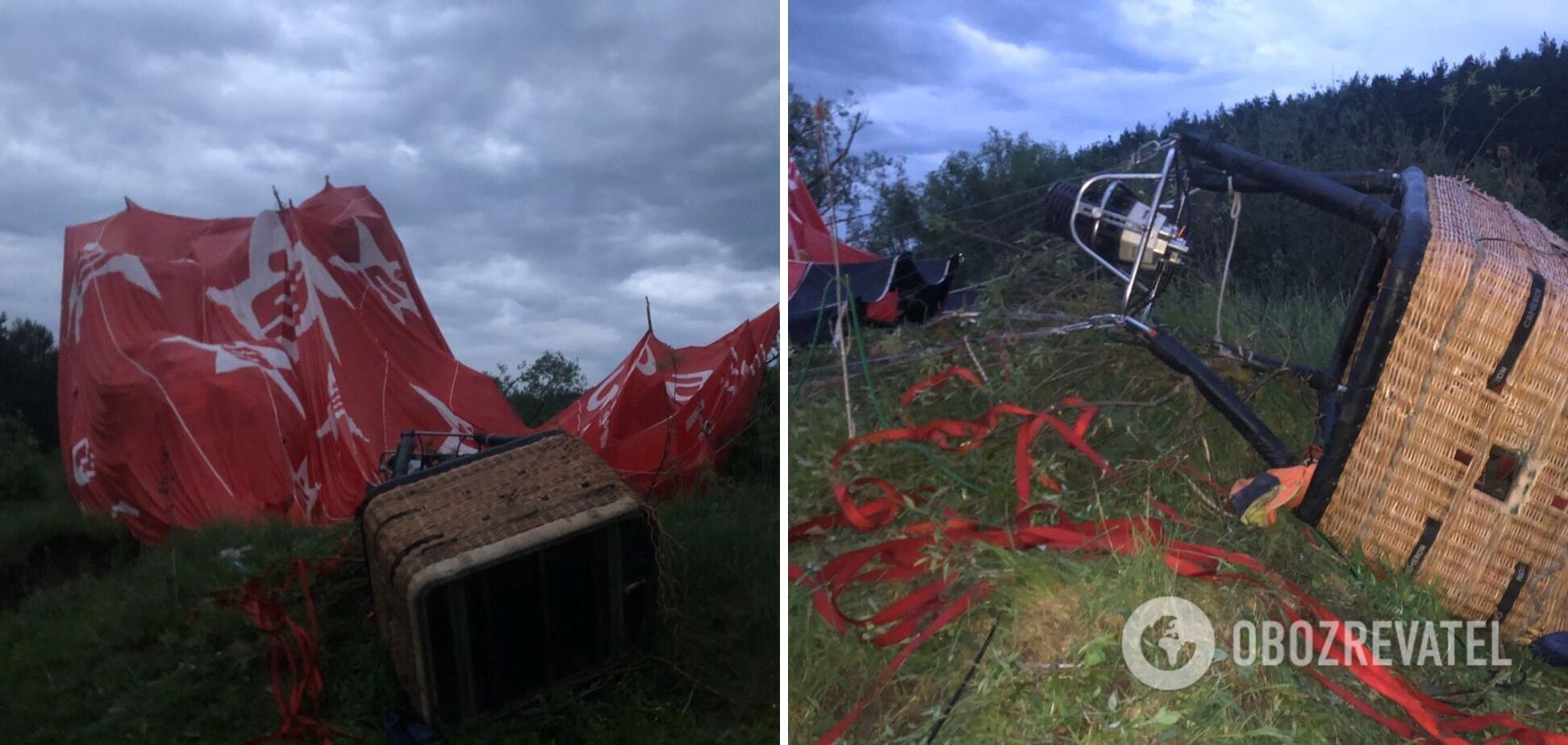 Повітряну кулю, з якою трапилася НП, використовували для подорожі вперше