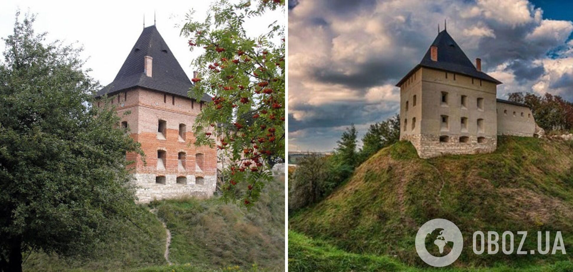 Галицкий замок в Ивано-Франковской области был построен в XIV в.