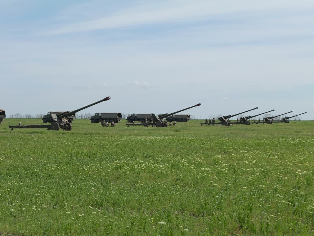 Артилерія ЗСУ відпрацювала завдання з протидії ворожому морському десанту