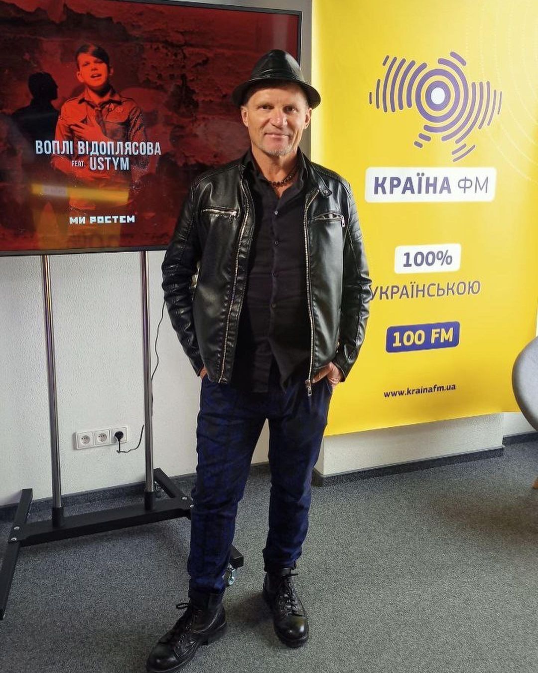 Украинский музыкант Олег Скрипка