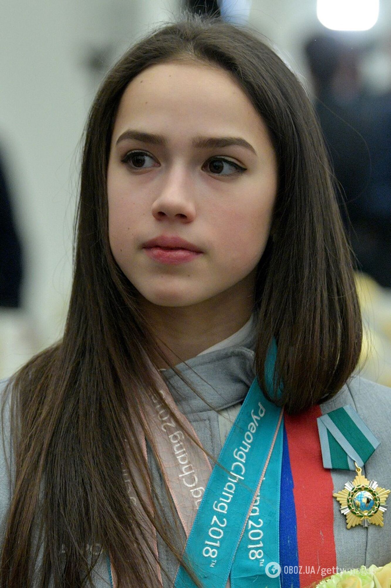 Олимпийская чемпионка из России прилетела в Крым, подписав "Наша Родина"