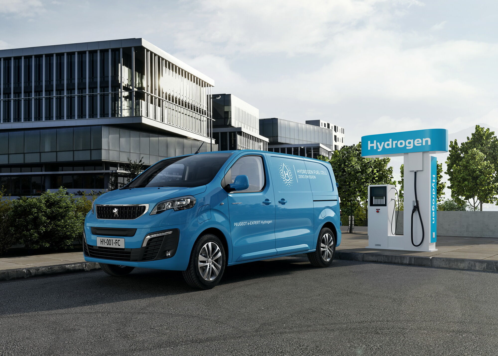 Peugeot e-Expert Hydrogen пополнит гамму электромобилей марки