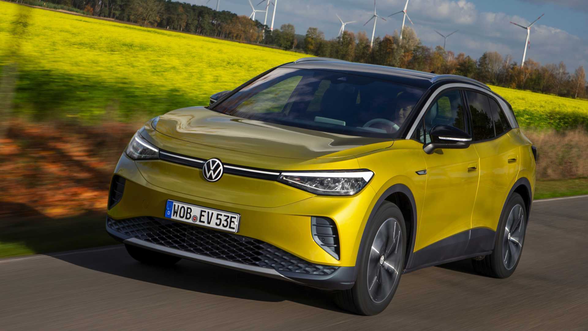 Volkswagen ID.4 стал самым популярным электрокаром в Европе в апреле