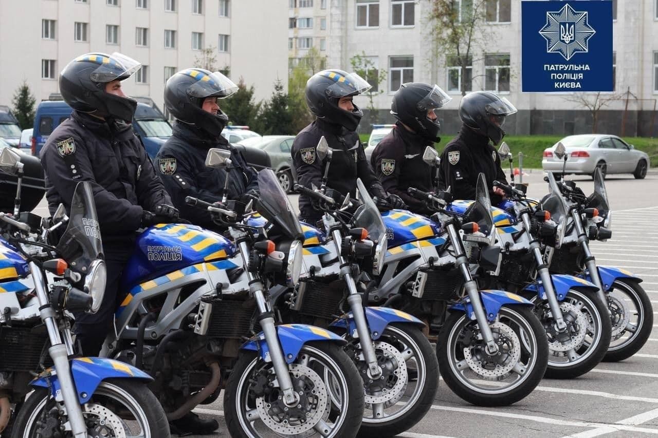 У Києві знову їздитимуть патрульні на мотоциклах.