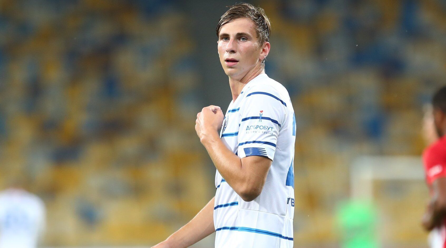 Забарний дебютував за основу "Динамо" у вересні-2020.