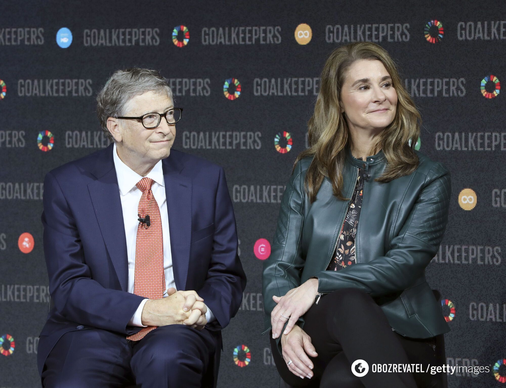 Билл Гейтс со своей бывшей супругой Мелиндой