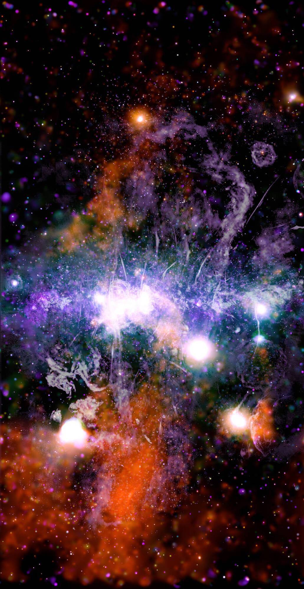 Изображение центра Млечного Пути