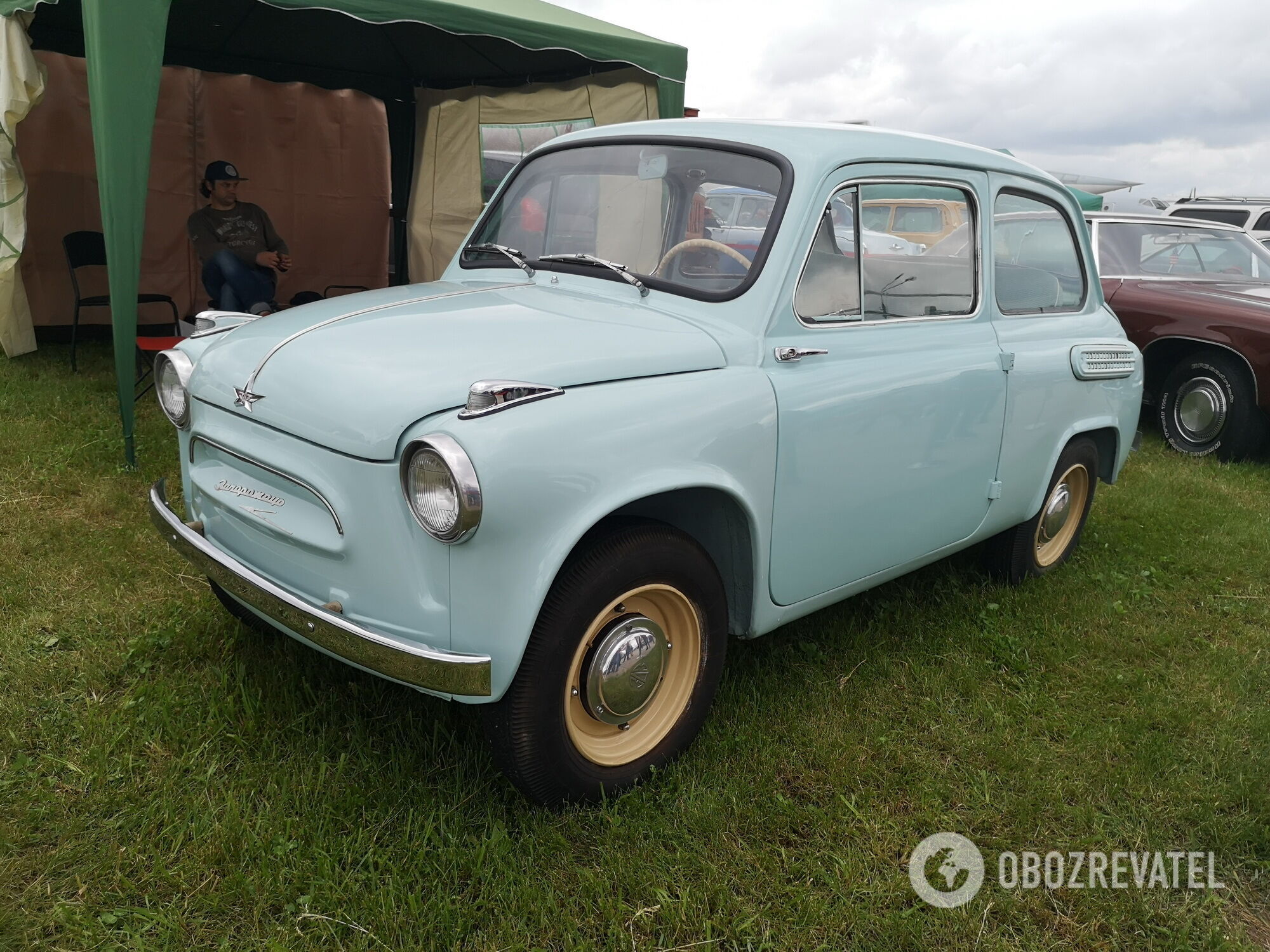 На фестивале впервые дебютировал самый старый в мире "Запорожец" – ЗАЗ-965 1960 года