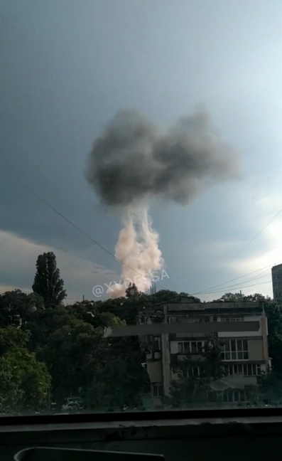 В Одессе произошел взрыв.
