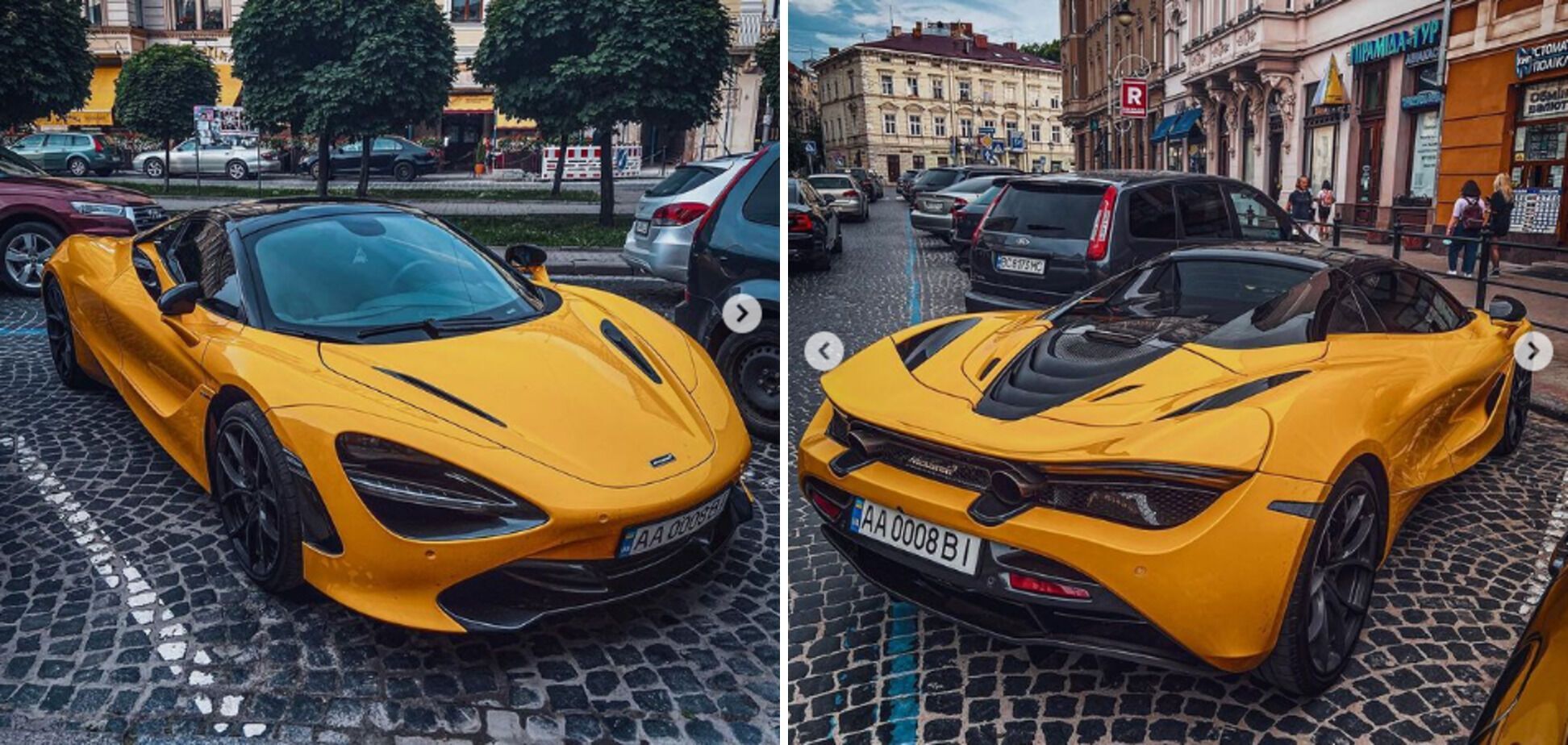 McLaren 720S Spider, помічений у Львові