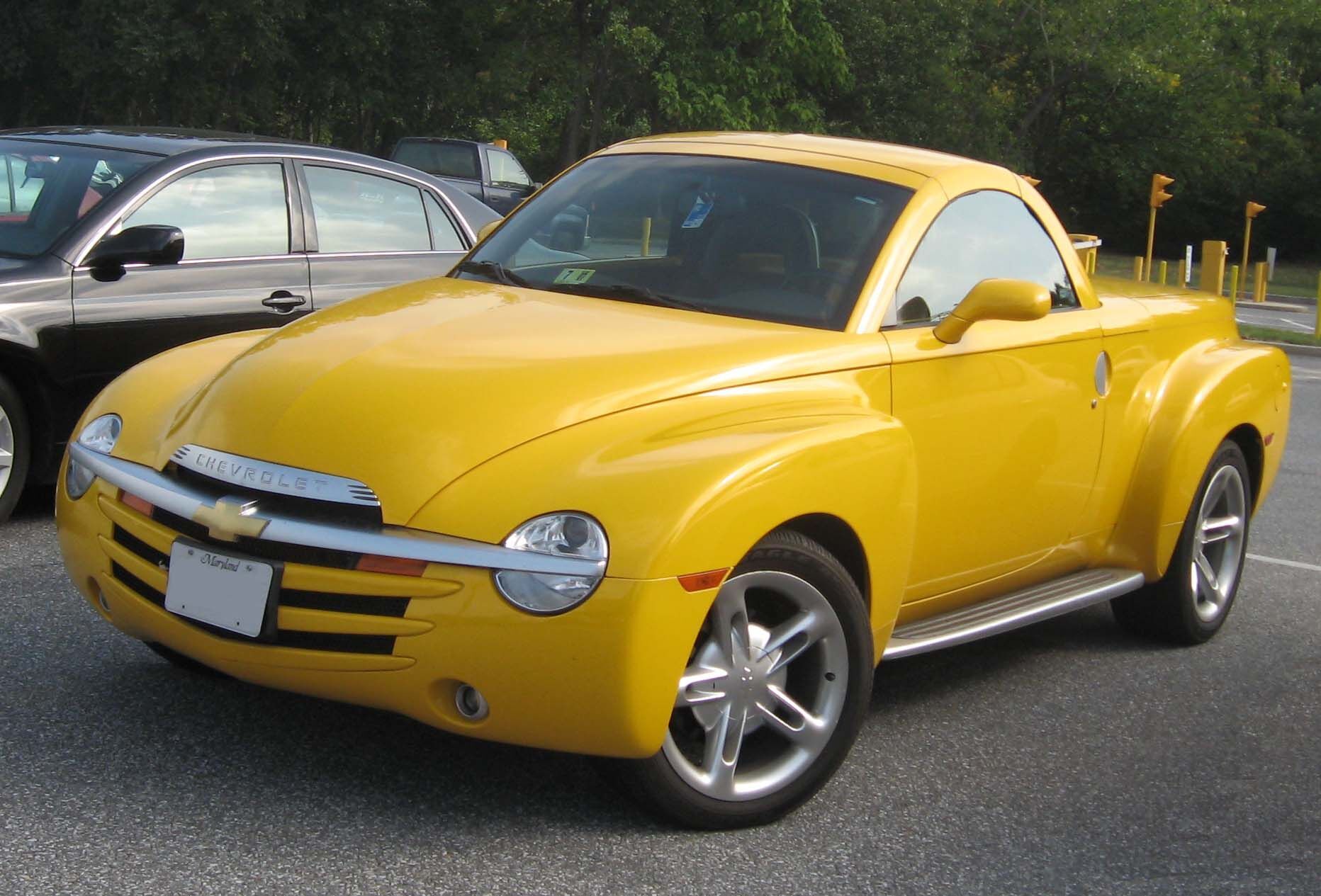 Chevrolet SSR нагадує Volkswagen Beetle