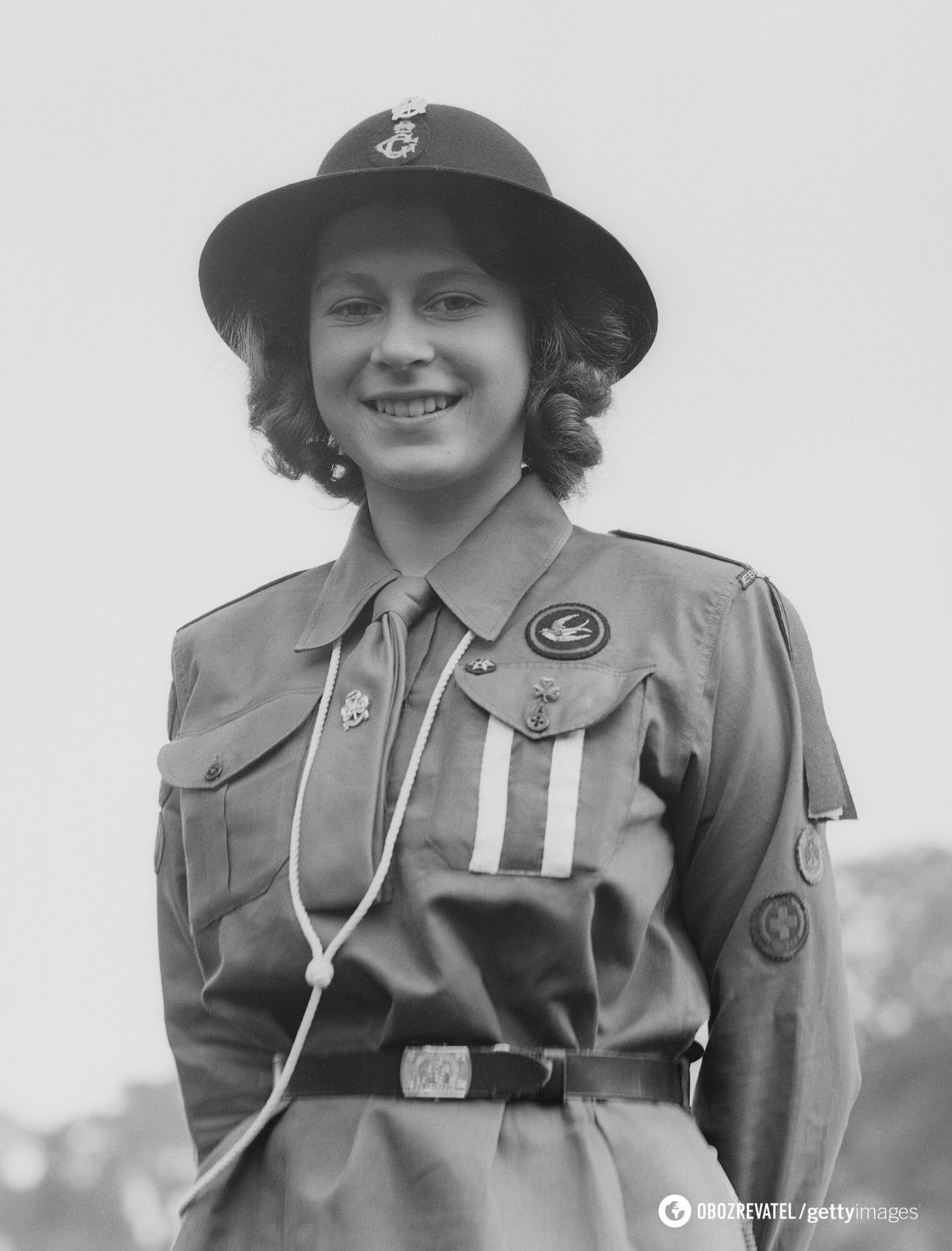 Королева в юные годы