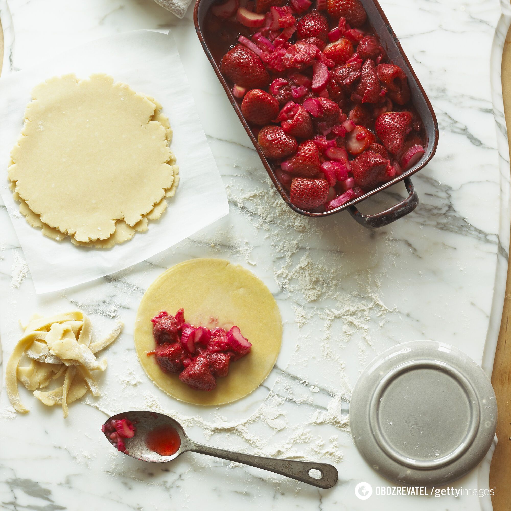 Тирольский пирог с клубникой: как приготовить дома | FoodOboz