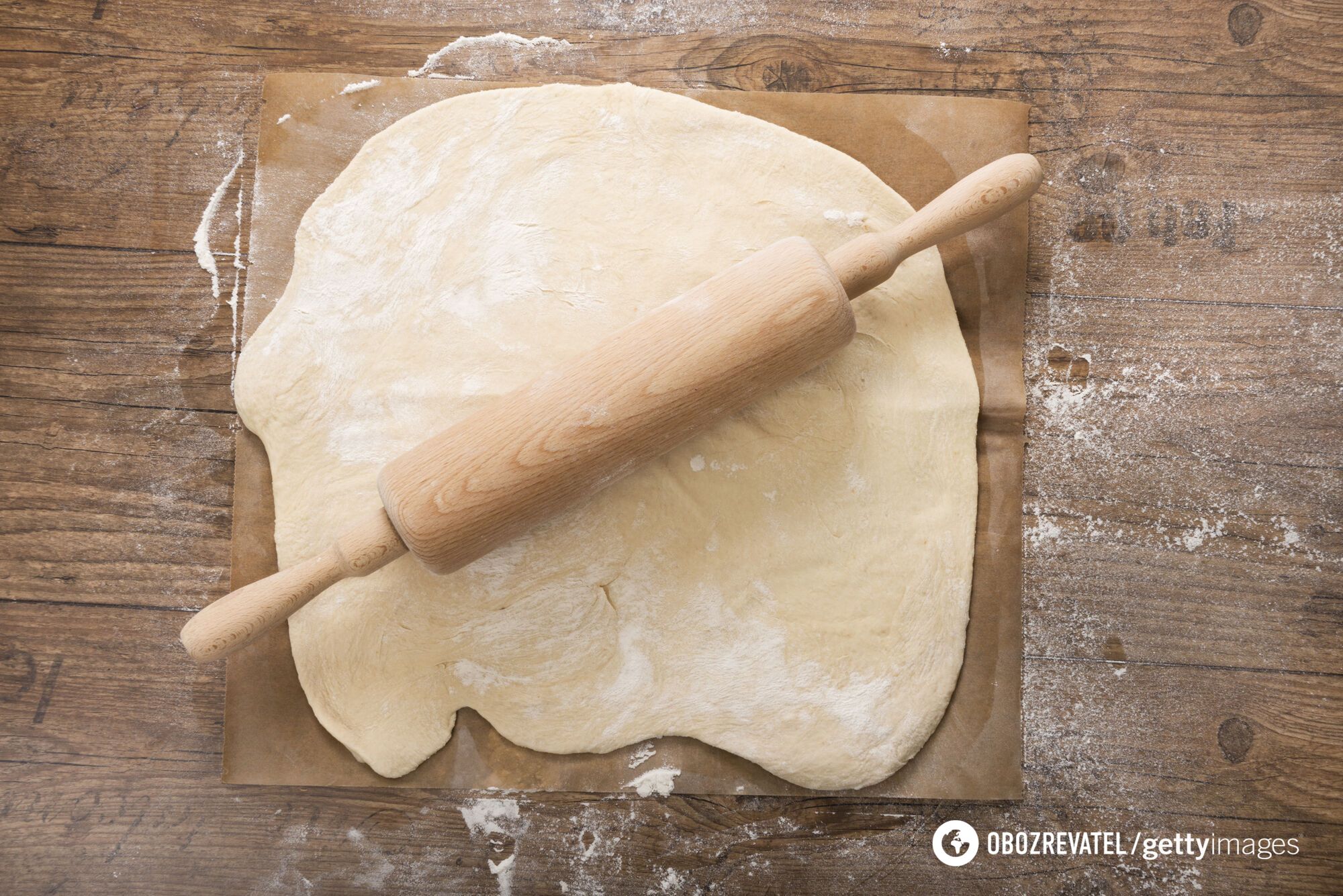 Чтобы получить хорошее слоеное тесто – его нужно максимально тонко раскатать