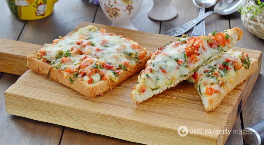 Вкусные сандвичи на завтрак