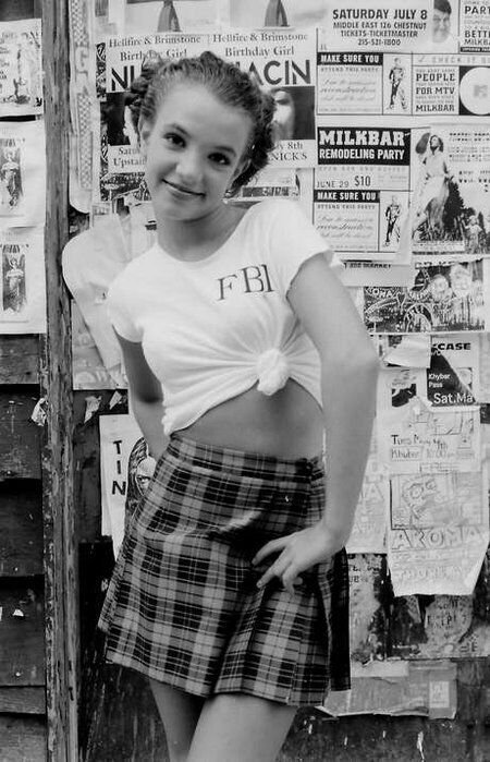13 летняя Бритни Спирс на фотосессии