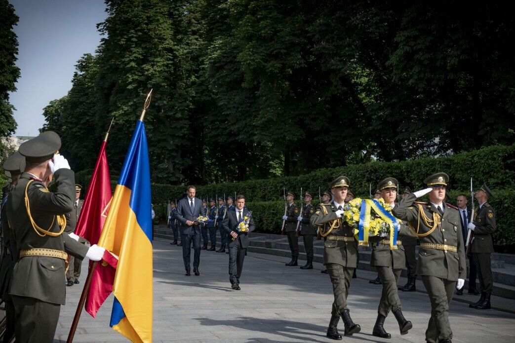 Церемонія з нагоди 80-х роковин початку найбільш кривавого періоду Другої світової війни