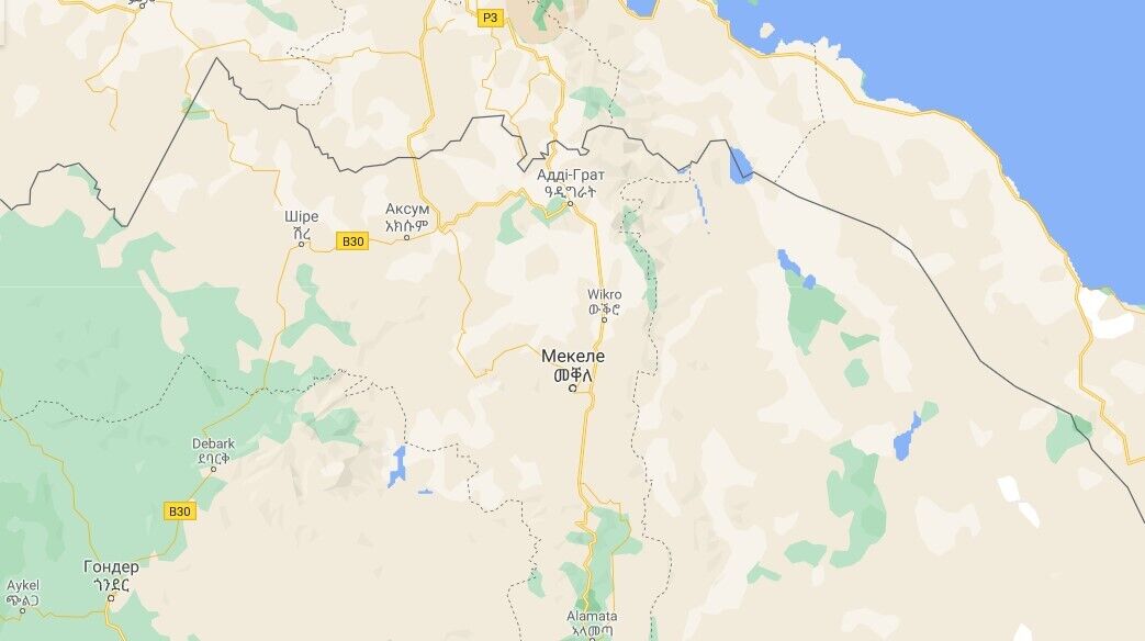 Инцидент произошел в районе Мекеле, столицы штата Тыграй на севере Эфиопии