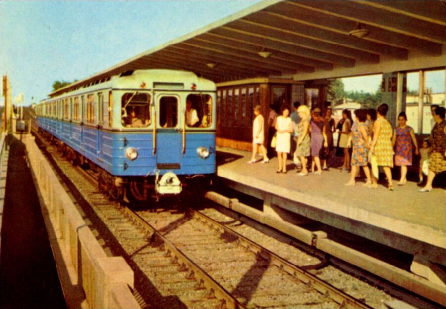 Цветное фото 1969 год.