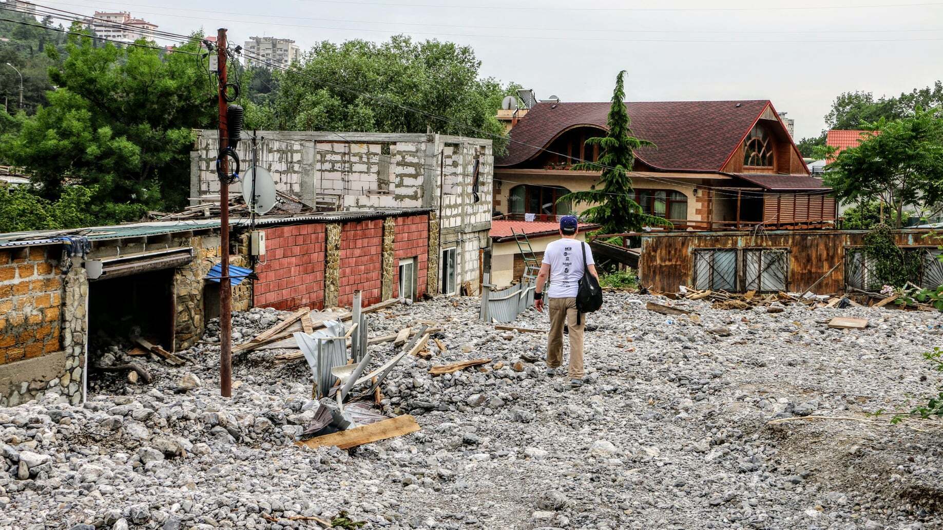 Наслідки повені в Ялті