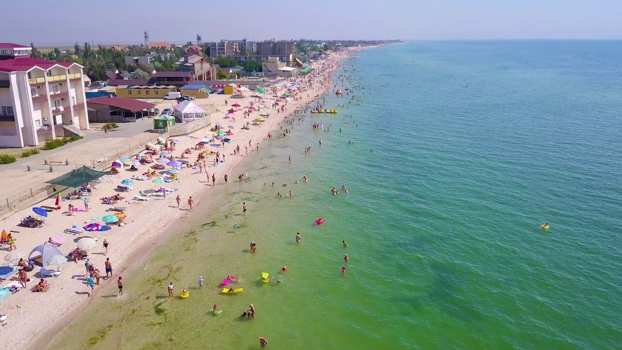 Кадр із відео з відпочинку в Кирилівці