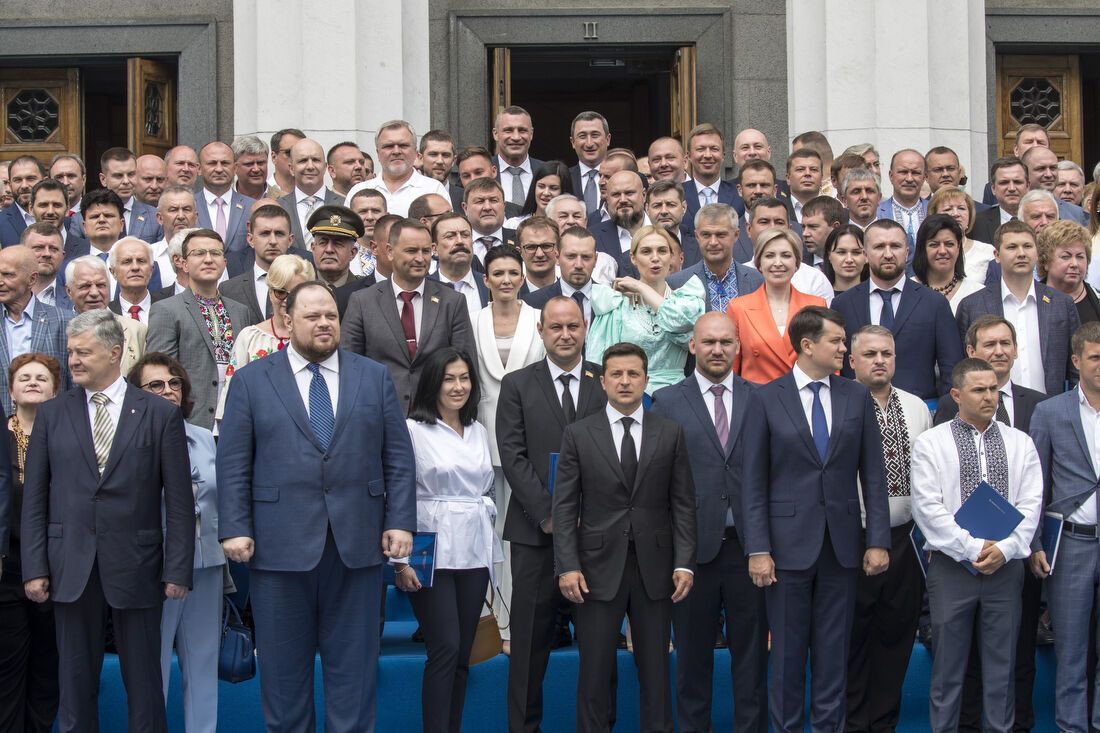 Кличко привітав українців з Днем Конституції та взяв участь в урочистостях у парламенті