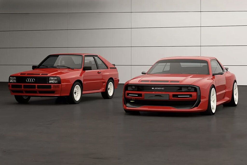 Электрический спорткар E-Legend EL1 создан по мотивам легендарного Audi Sport Quattro S1